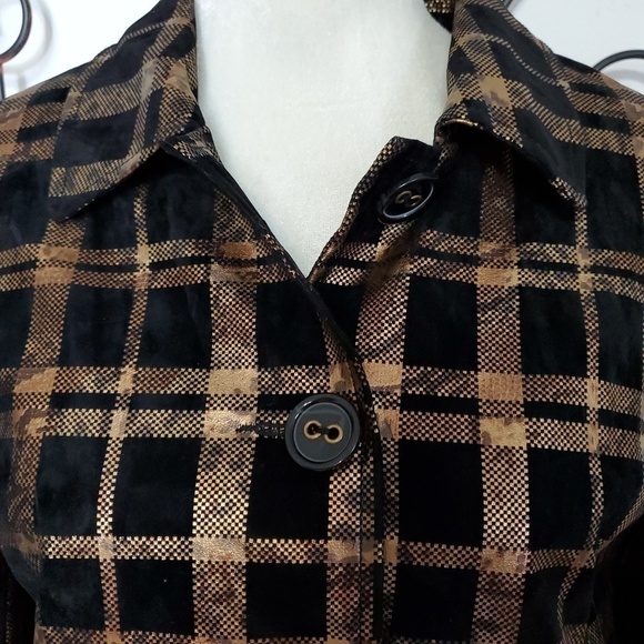 Birch Hill velvet metallic coat medium - Picture 2 of 8